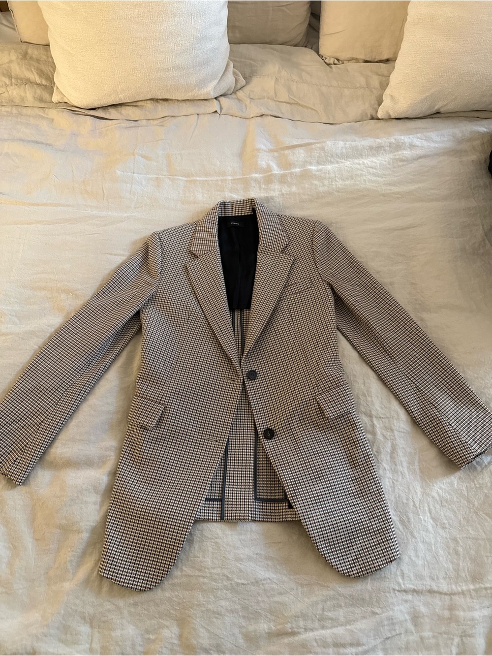Theory Houndstooth Blazer Size 6